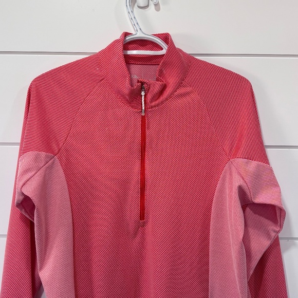 Antigua long sleeve 1/2 zip activewear top golf top size L - Picture 9 of 15
